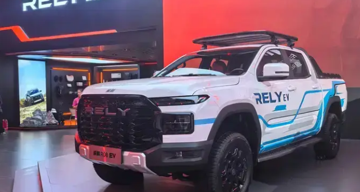 Chery Rilis Pikap Listrik, Hilux EV Punya Saingan Baru!