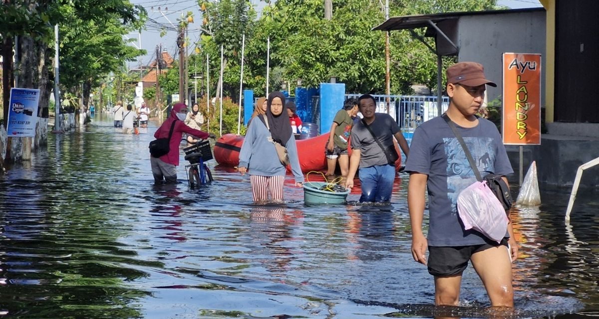 Banjir Semarang Sepekan: 40 Ribu Jiwa Terdampak
