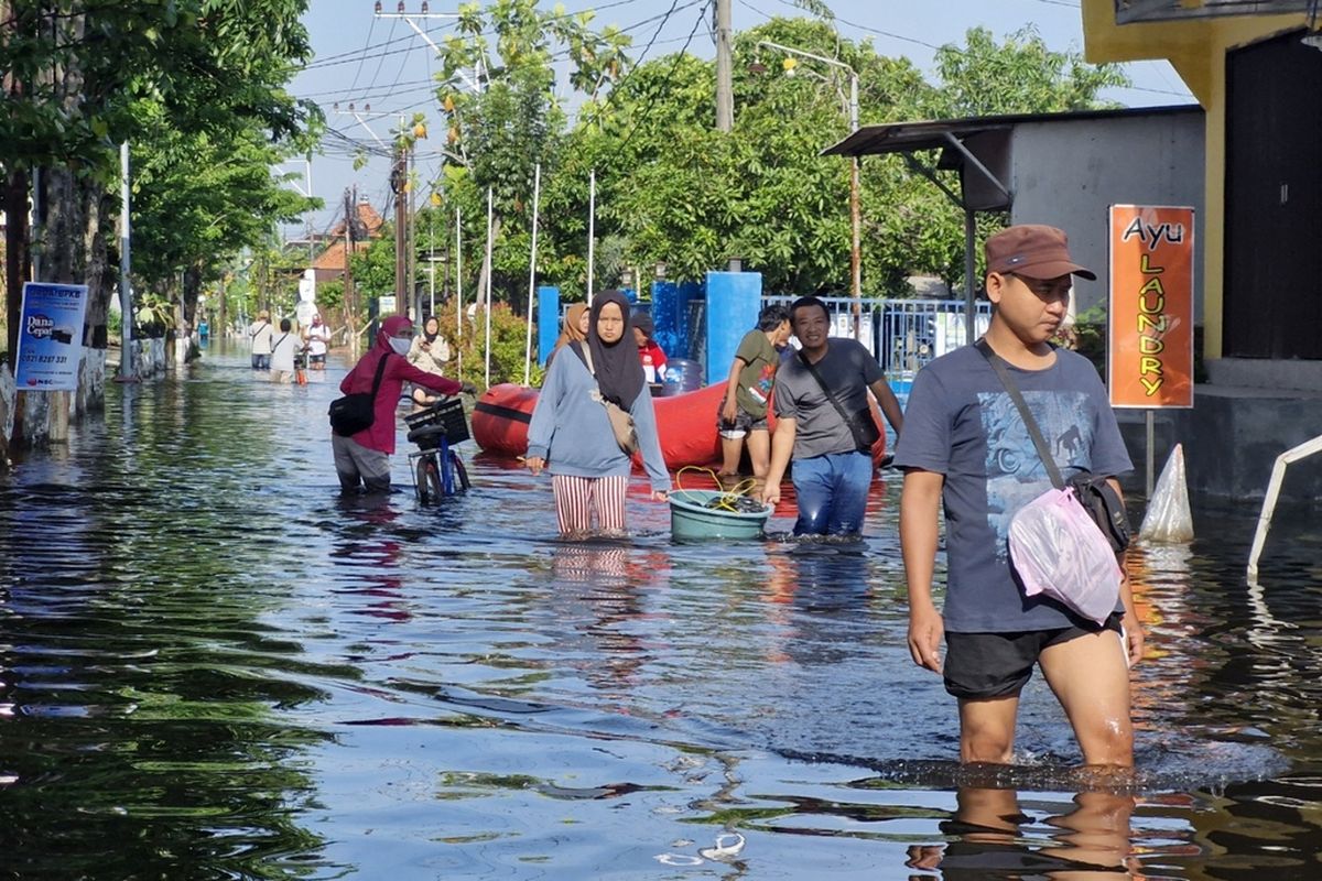 Banjir Semarang Sepekan: 40 Ribu Jiwa Terdampak